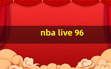 nba live 96